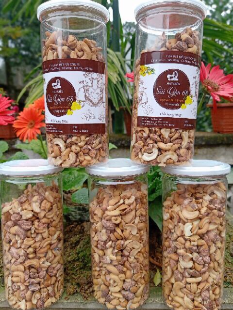 500Gr hạt điều rang muối vỡ chuẩn bình phước