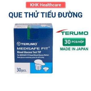 Que thử đường huyết Terumo 30 que hộp dùng cho máy đo tiểu đường Terumo sản xuất tại Nhật thumbnail