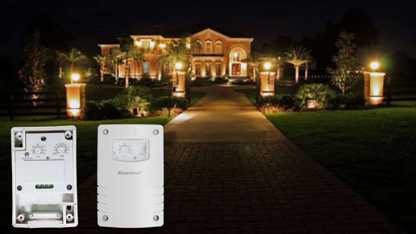 Công tắc cảm ứng ánh sáng Kawasan LS20A-TIME