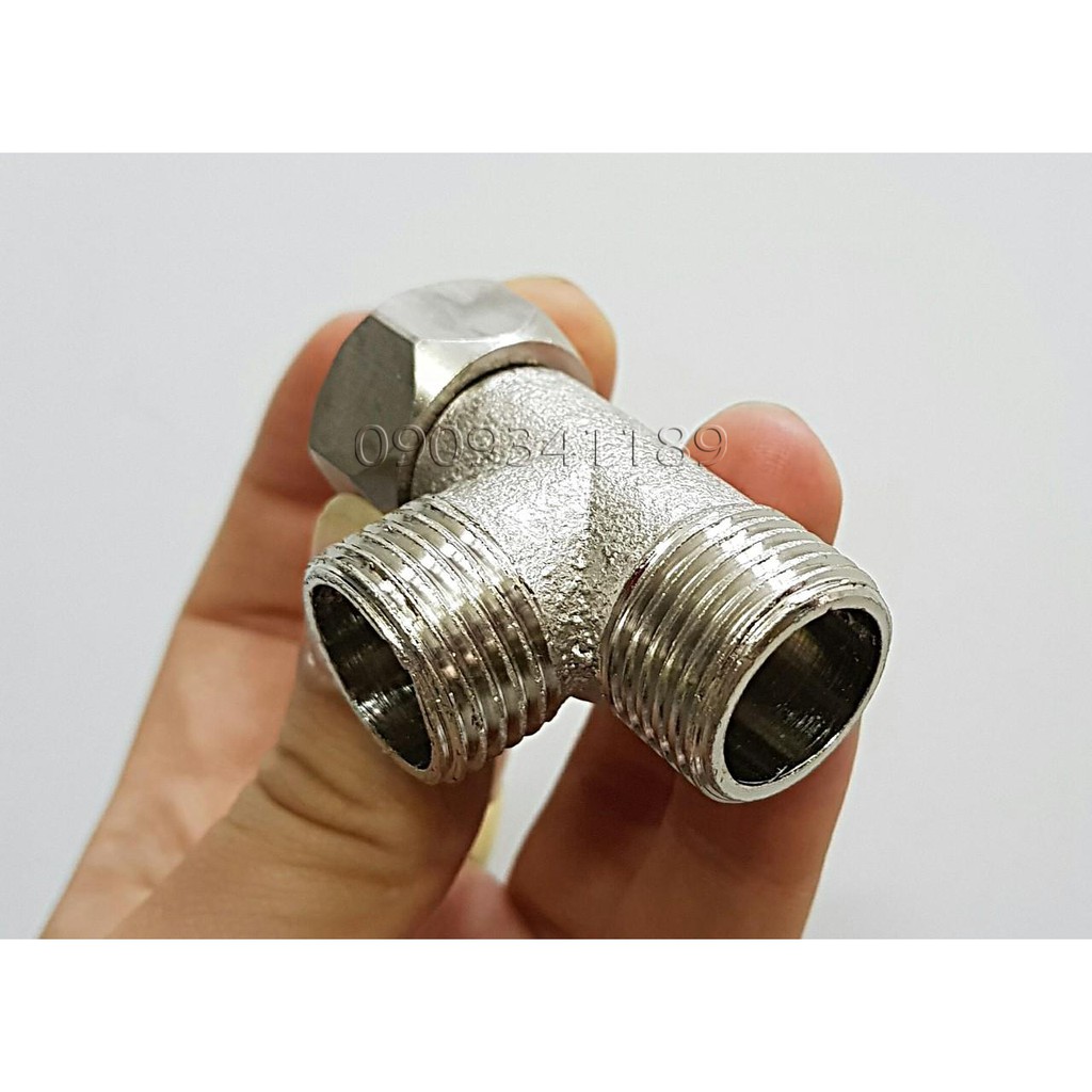 [RẺ VÔ ĐỐI] VAN T CHIA NƯỚC KHÔNG KHÓA HABALI