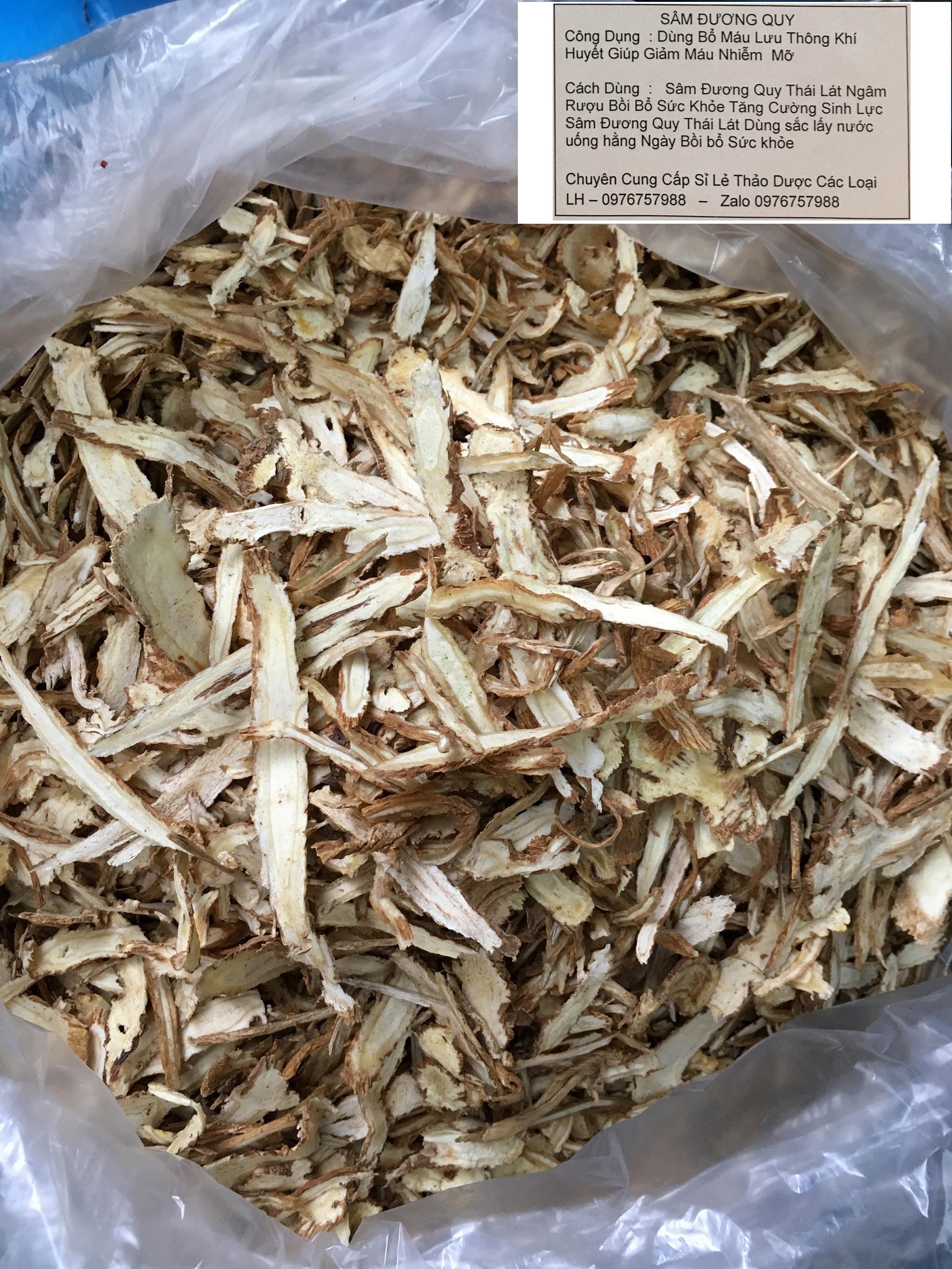 Sâm Đương Quy 500g - sấy khô - có tặng quà