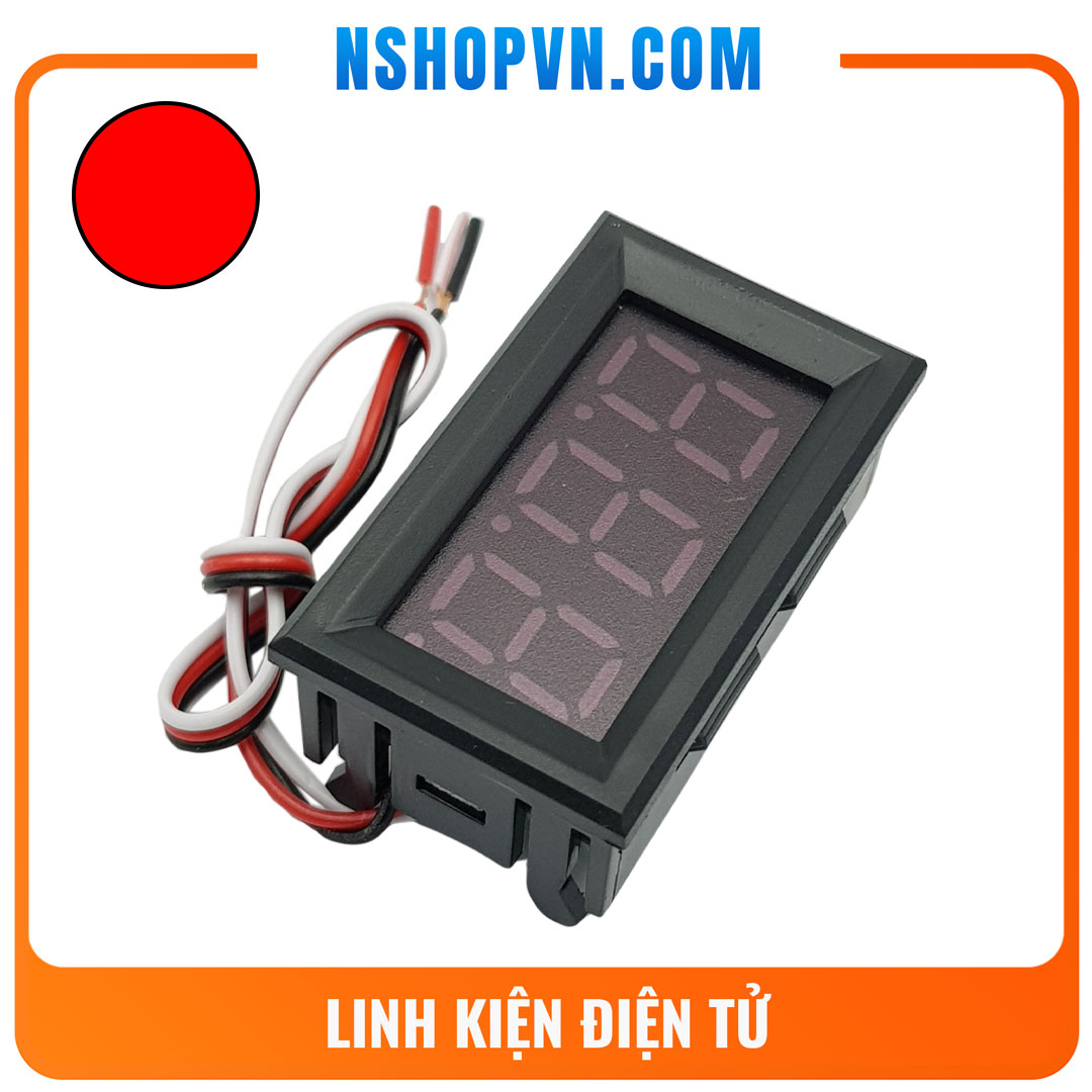 Đồng hồ đo áp 3 dây 0~30vdc