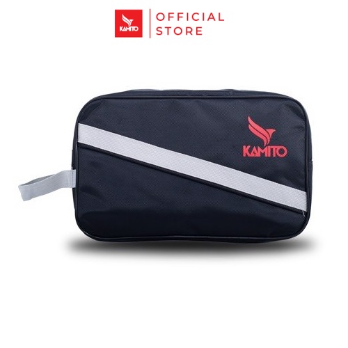 Túi Đựng Giày KMTUI200240 KAMITO Chính Hãng - Túi Đựng Đồ Thể Thao Đá Bóng, Gym, Leo Núi Màu Đen Logo Kamito