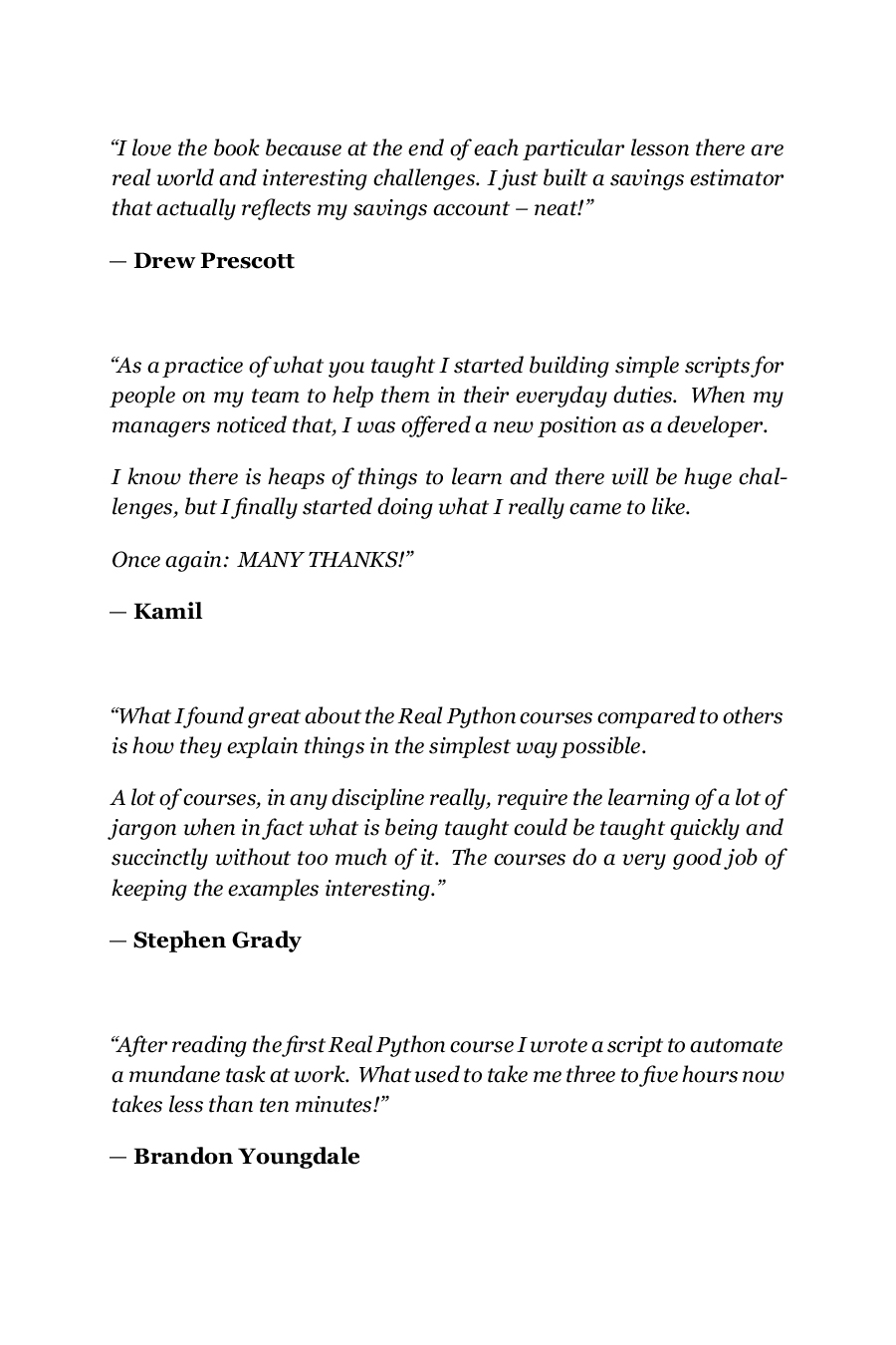 python basics