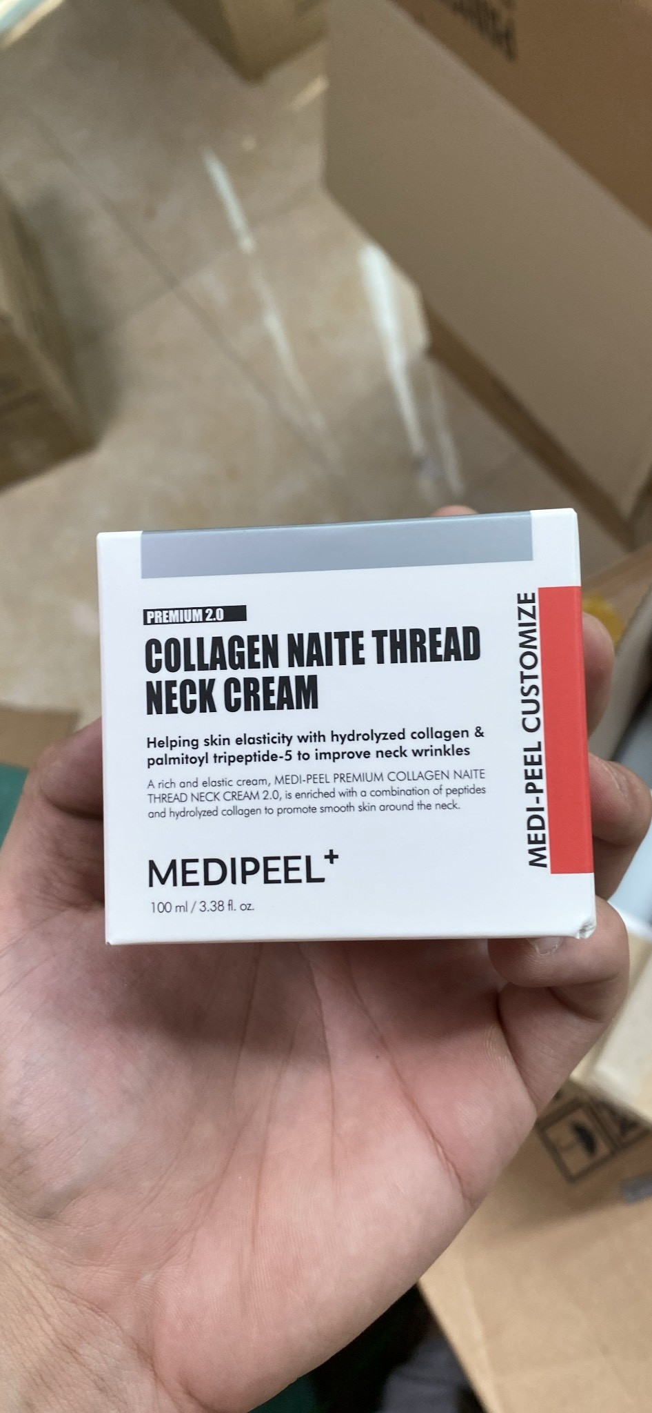 Kem Dưỡng Da Cổ Medi Peel Naite Thread Neck Cream 100ml