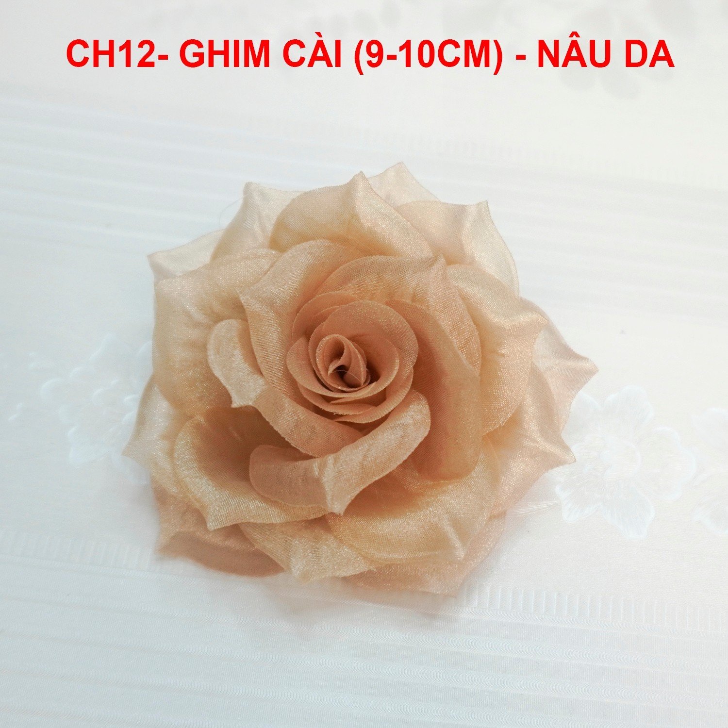Shoppro - ghim hoa cài váy áo nhiều mẫu đẹp, tag hoa voan cài áo kiểu ghim cài - trâm cài dành cho phái nữ sang trọng ch12