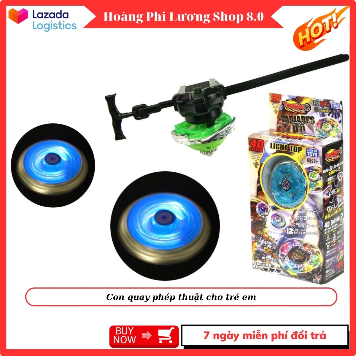 Đồ chơi con quay, con quay cho trẻ em. Con quay phép thuật cho trẻ em - con quay beyblade, con quay vô cực cao cấp.