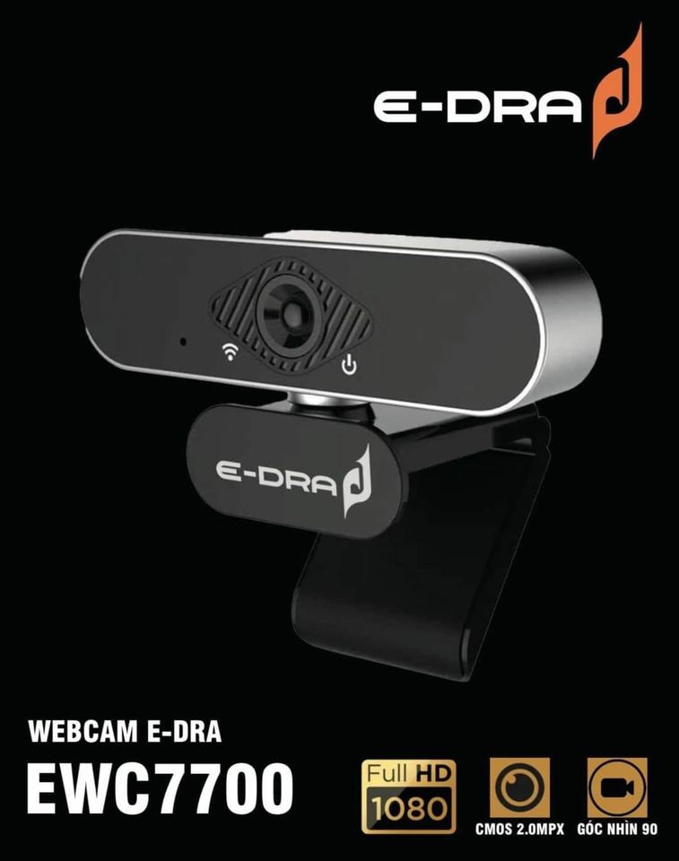 Webcam E-Dra EWC7700 - Hàng chính hãng