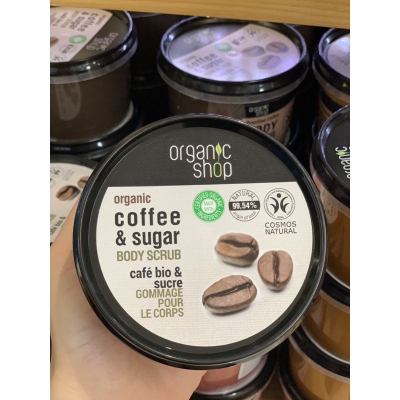 [HCM]Organic Shop Body Scrub / Coffee & Sugar ( 250mL )