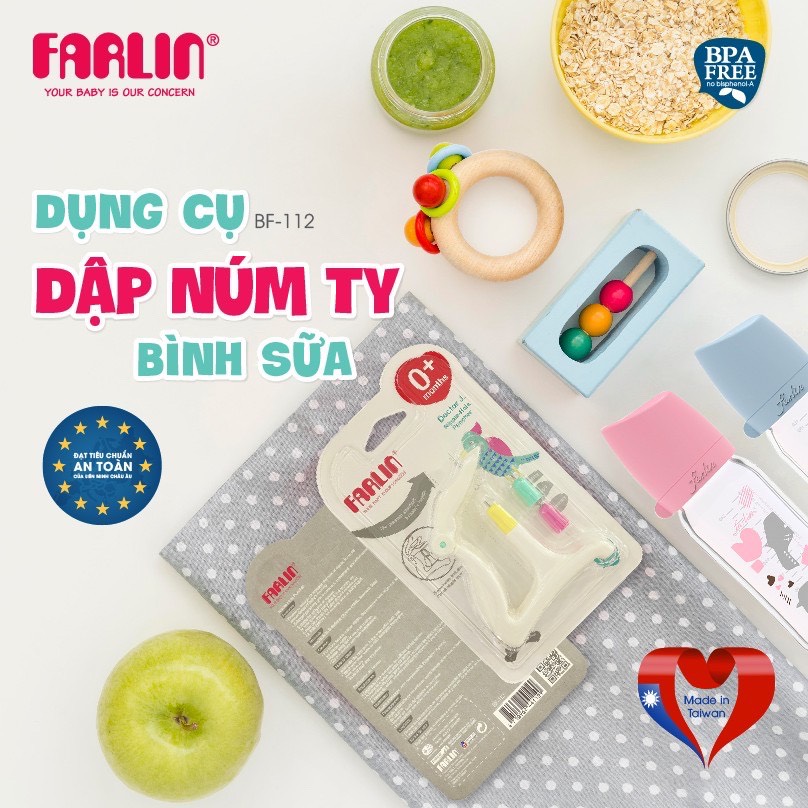 [HCM]Dụng cụ dập lỗ núm ty FARLIN - BF-112