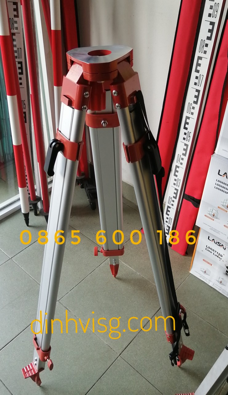 Chân máy thủy bình 2 khóa
