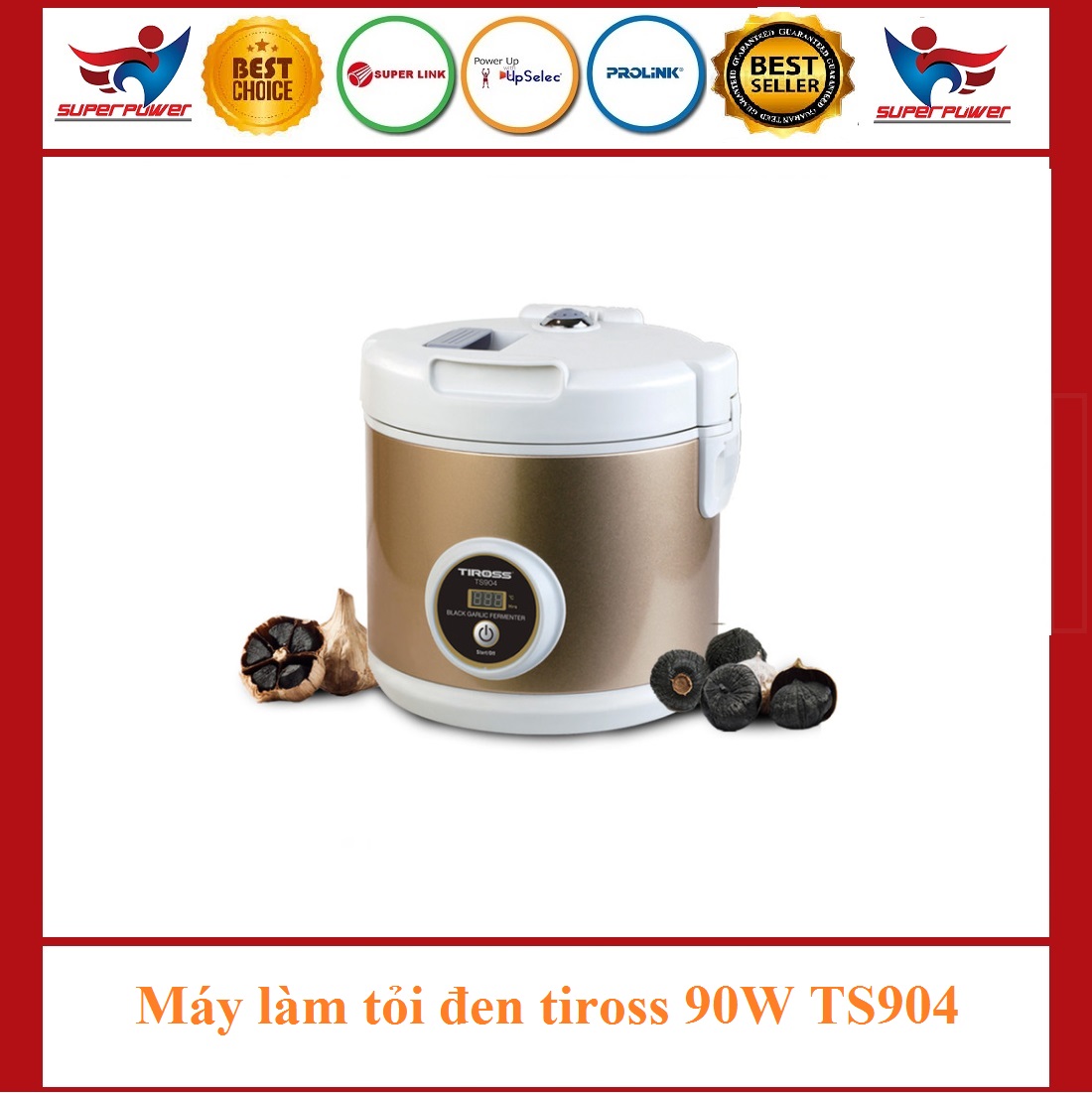 Máy làm tỏi đen tiross TS904, TS906, TS907,TS908