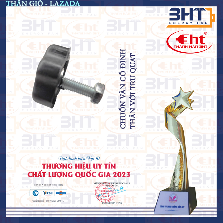 Ốc vặn cổ quạt ren 6mm