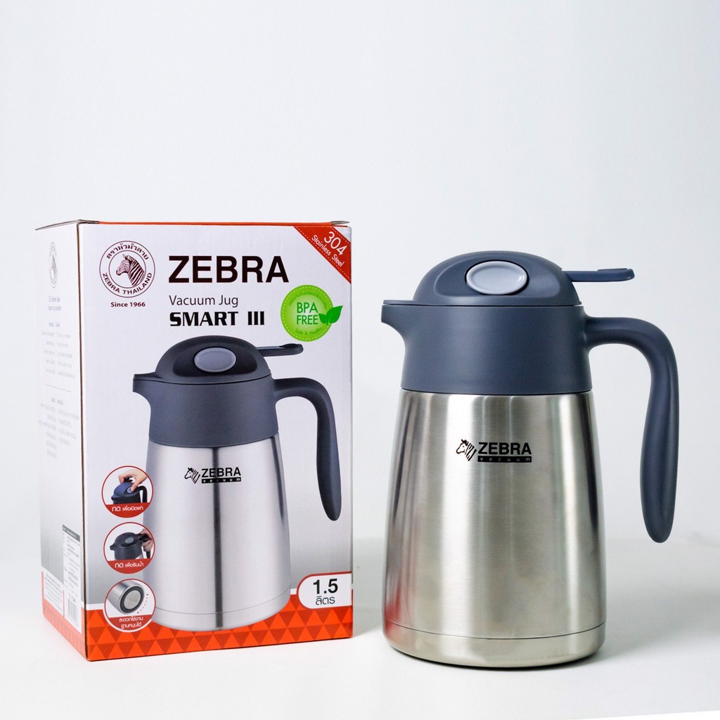 Bình giữ nhiệt 1,5L SMART III - Zebra 112948