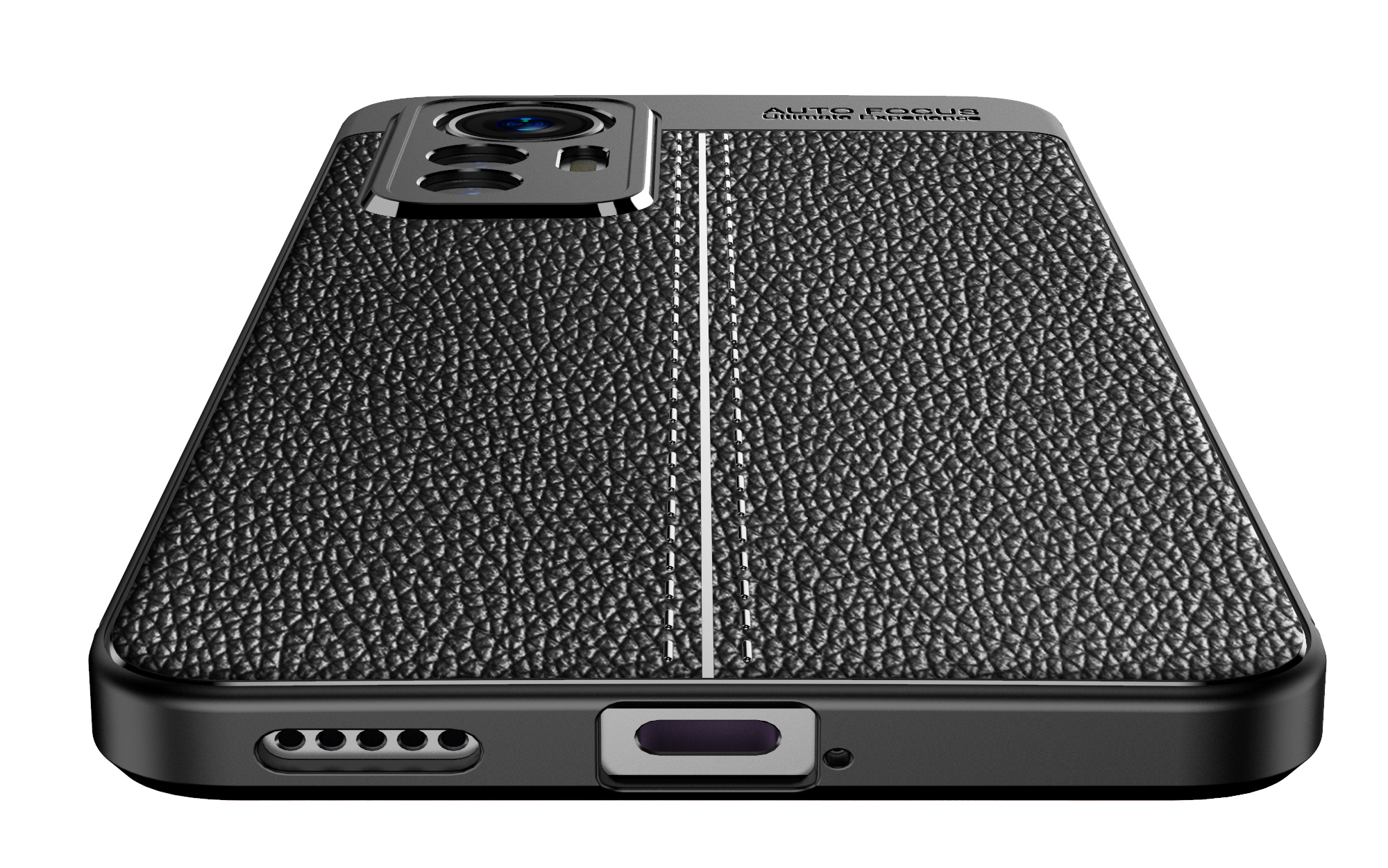 Ốp lưng Xiaomi 12 Lite chống sốc vân da hiệu Auto Focus siêu bền