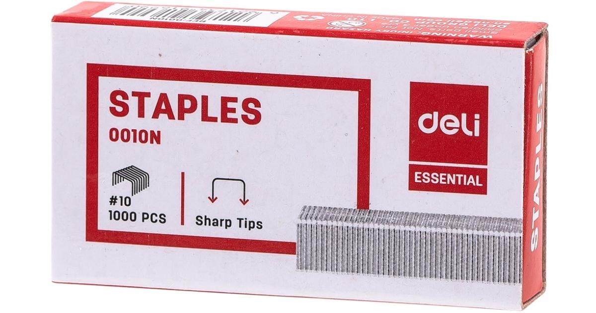 Staples No.10 and 24/6 DELI