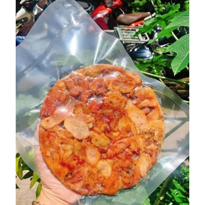 Tóp thịt cháy tỏi 250gr - Bánh tóp mỡ 200gr