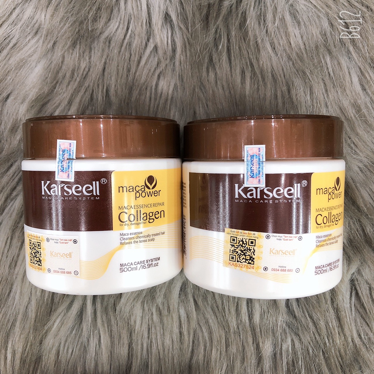 ( Hàng chính hãng ) Hấp Collagen phục hồi tóc hư tổn Karseell 500ml