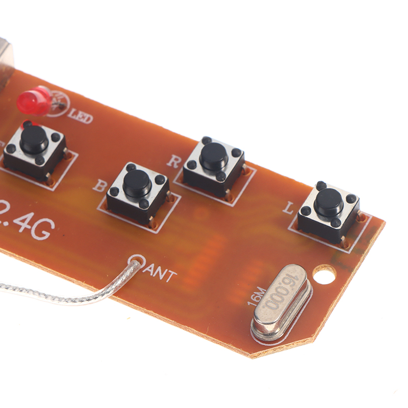 2.4g 4ch rc điều khiển từ xa 27mhz mạch pcb transmitter receiver board với antenna đài phát thanh cho rc xe xe tải