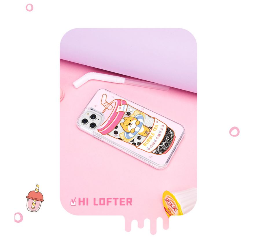 [HCM]Ốp lưng hình trà sữa 3D Cho Iphone 11