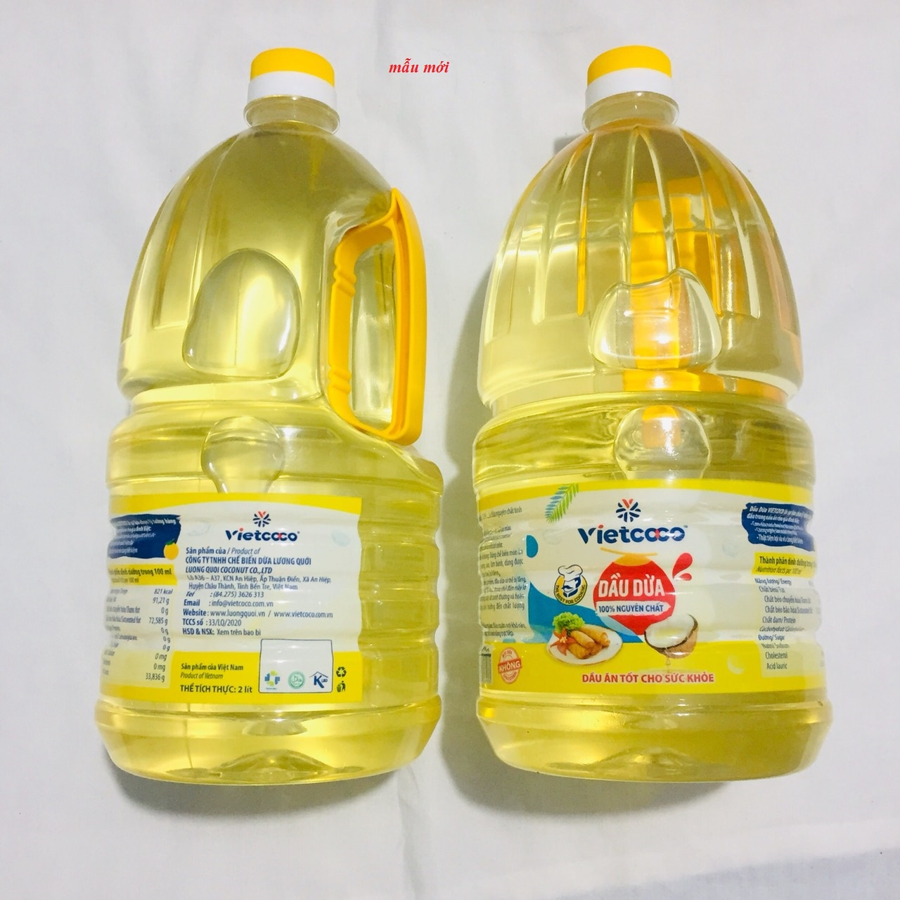 Dầu Dừa Tinh Luyện Vietcoco 2L