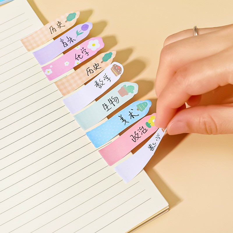 Giấy note mini đánh dấu/ phân chia trang giấy dễ thương