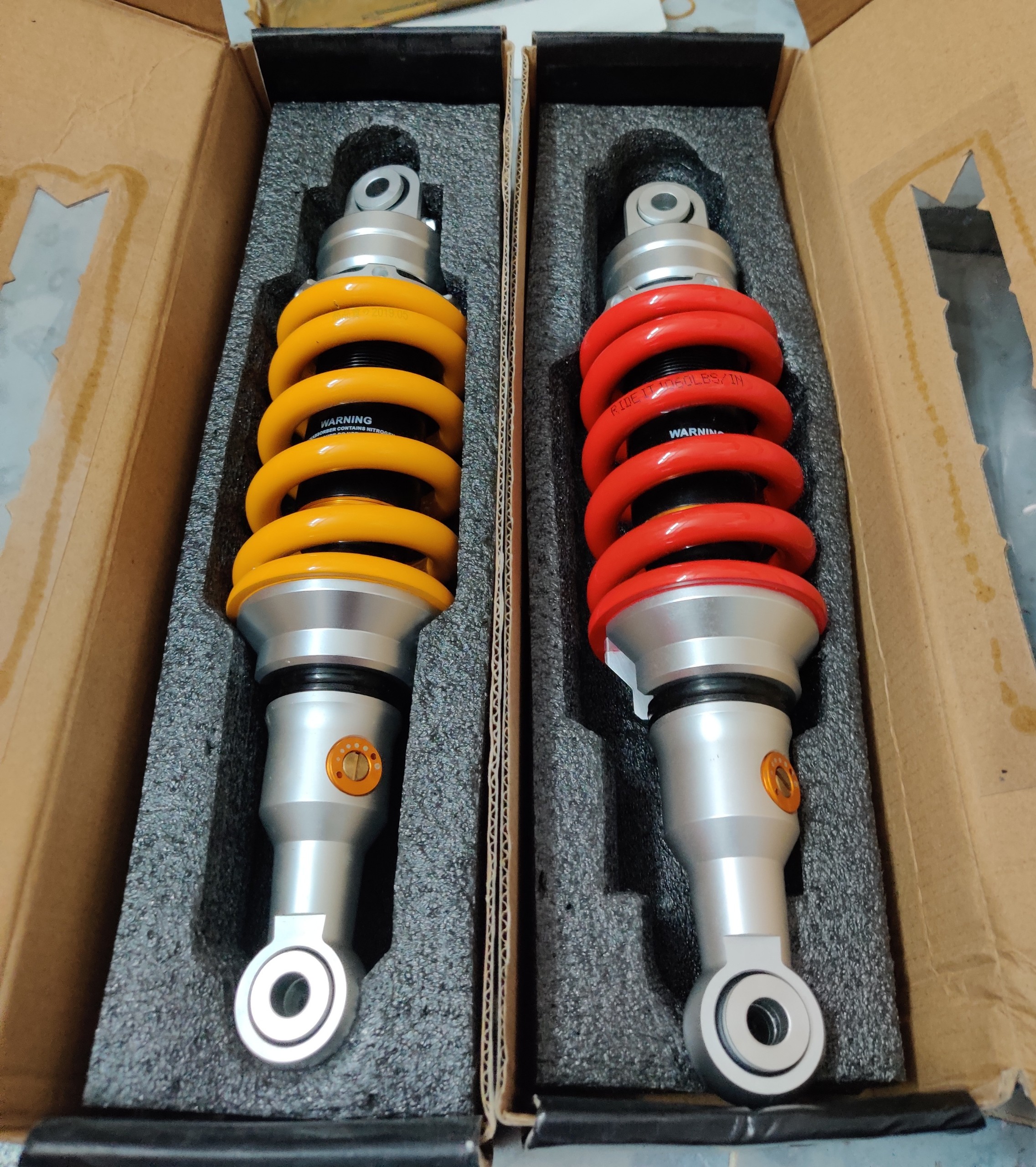 Phuộc nhún sau Raider Satria