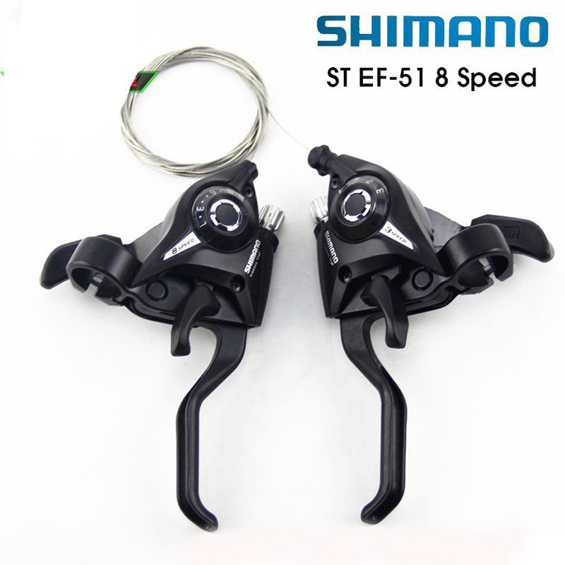 [HCM]Tay đề bấm xả xe đạp 3x8 Speed SHIMANO