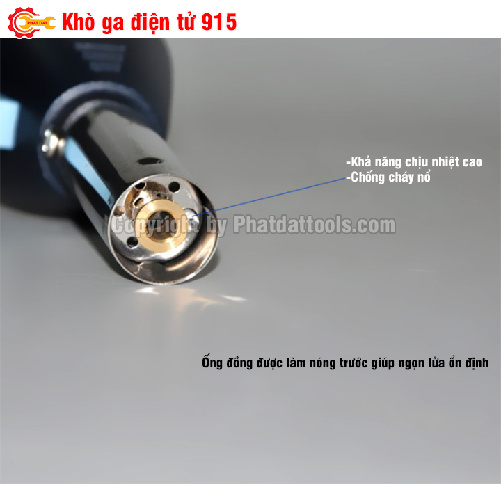 Đầu khò ga tự bật 915-Khò béo