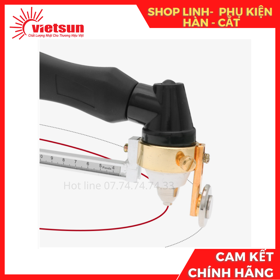 Compa cắt dùng trong cắt Plasma Cắt gió đá