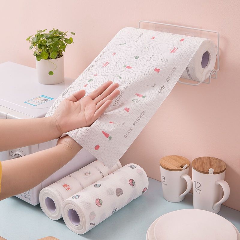 Cuộn khăn lau bếp đa năng tái sử dụng nhiều lần