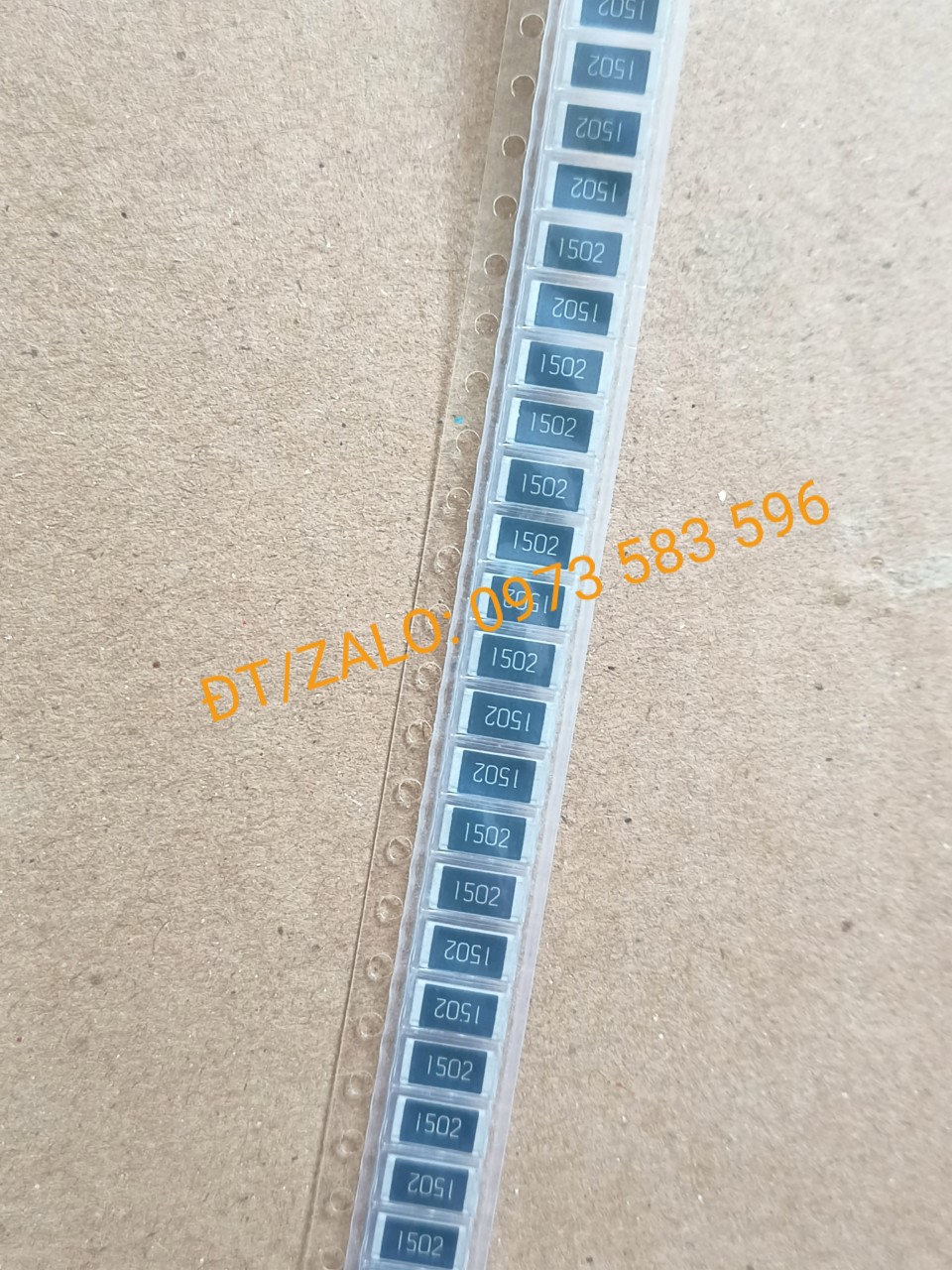 Điện trở dán 1502 15k 1w 2512
