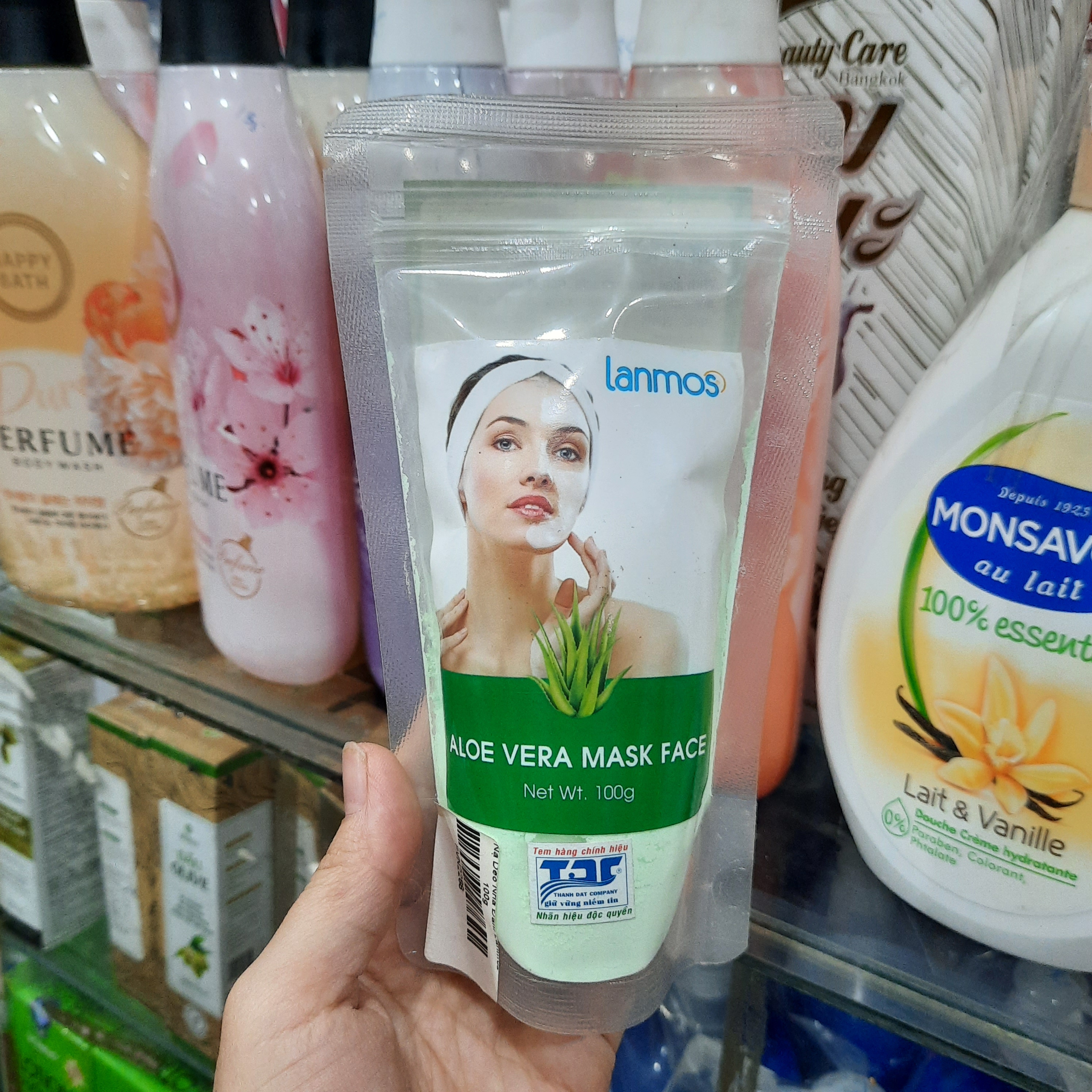 Mặt nạ dẻo nha đam lanmos 100g