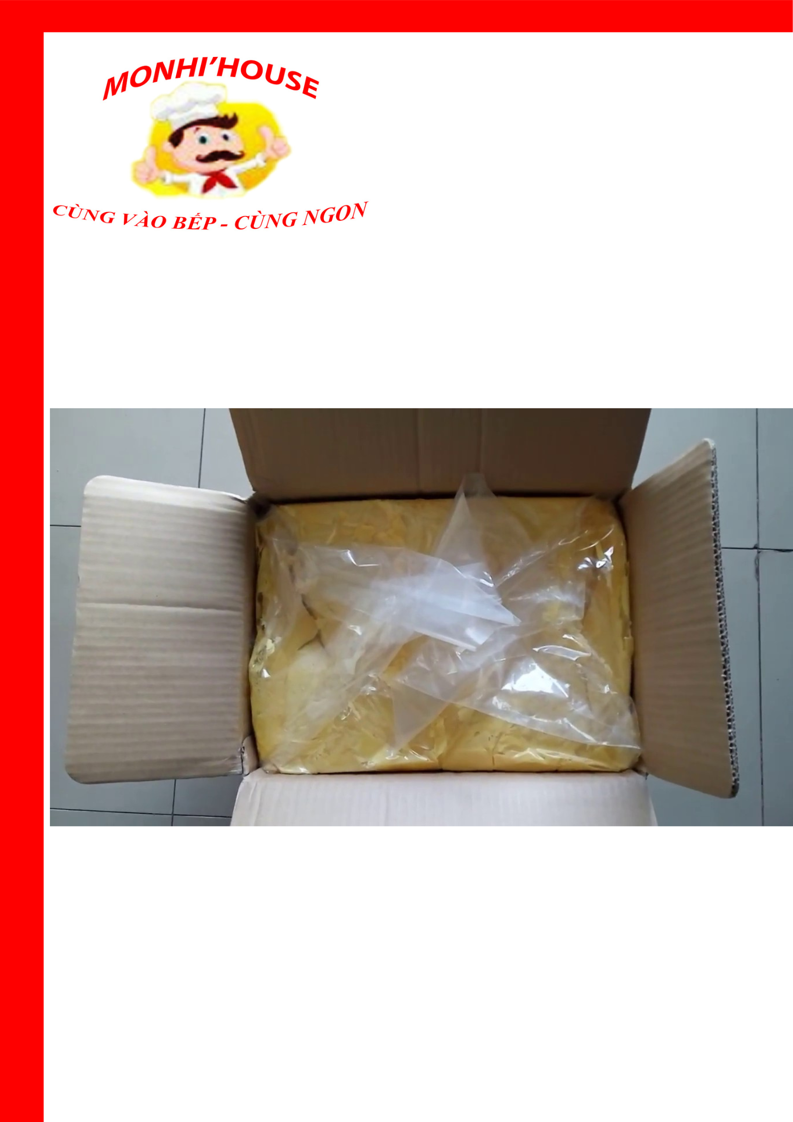 500g Bơ thơm ( bơ thực vật) làm bắp rang bơ