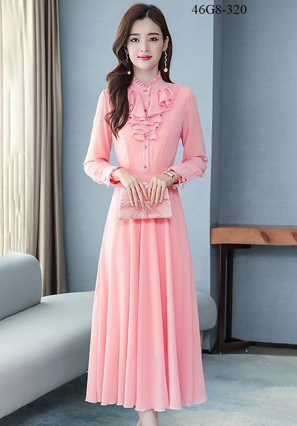 Đầm xòe tiểu thư thiết kế cao cấp -g8-320