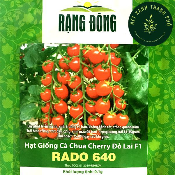 [GIAO HÀNG 2 GIỜ] Hạt giống Cà chua Cherry đỏ