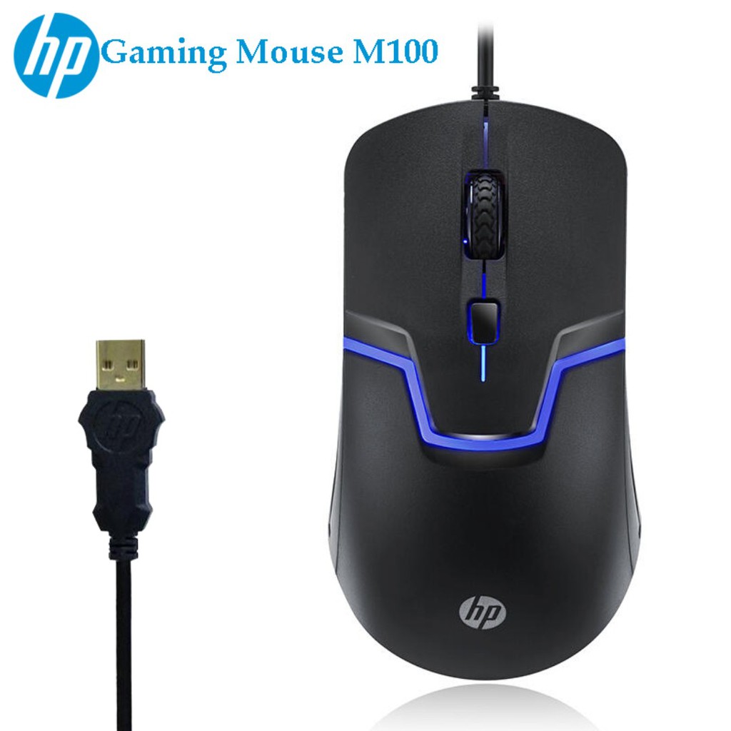 Chuột Máy Tính Laptop HP M100 - cực nhạy chuột chơi game văn phòng