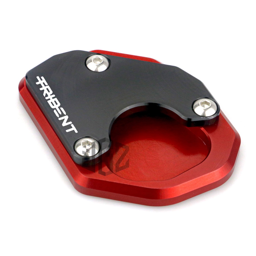 Motorcycle Kickstand Enlarger CNC Stand Plate Extension Pad Support Modified Accessory for Triumph Trident 660