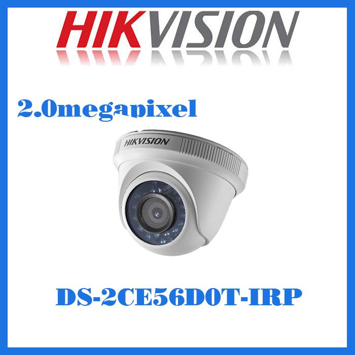 camera HDTVI Hikvision DS-2CE56D0T-IRP 2.0mp
