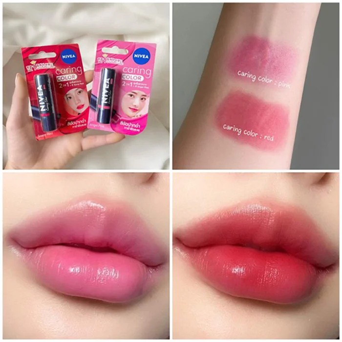 Son dưỡng ẩm và trang điểm môi NIVEA 4.8g