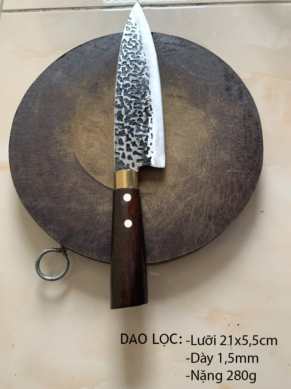 [DAO PHÚC SEN] Bộ 3 dao thép nhíp không gỉ