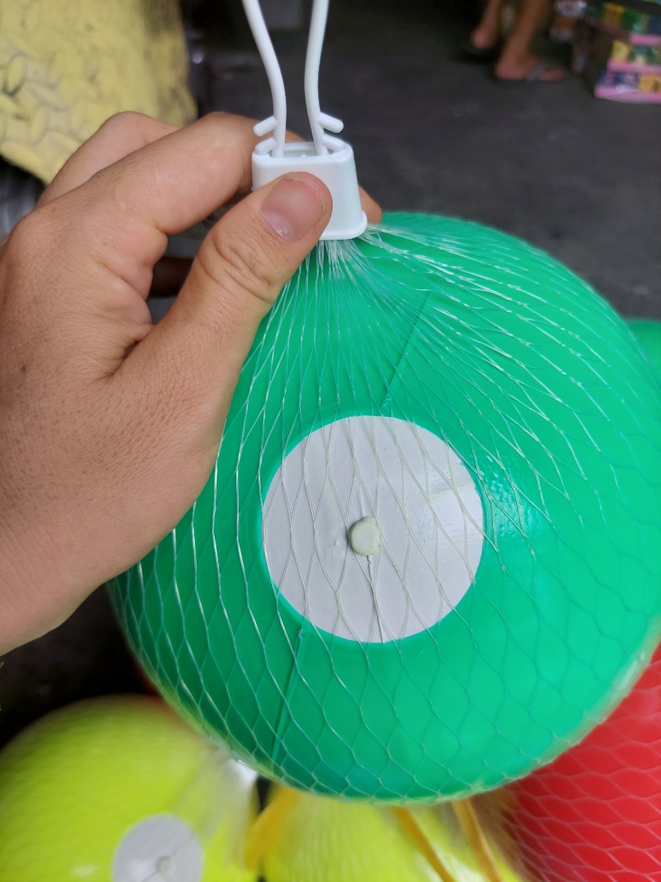 Đồ chơi bóng nhựa 2 lớp
