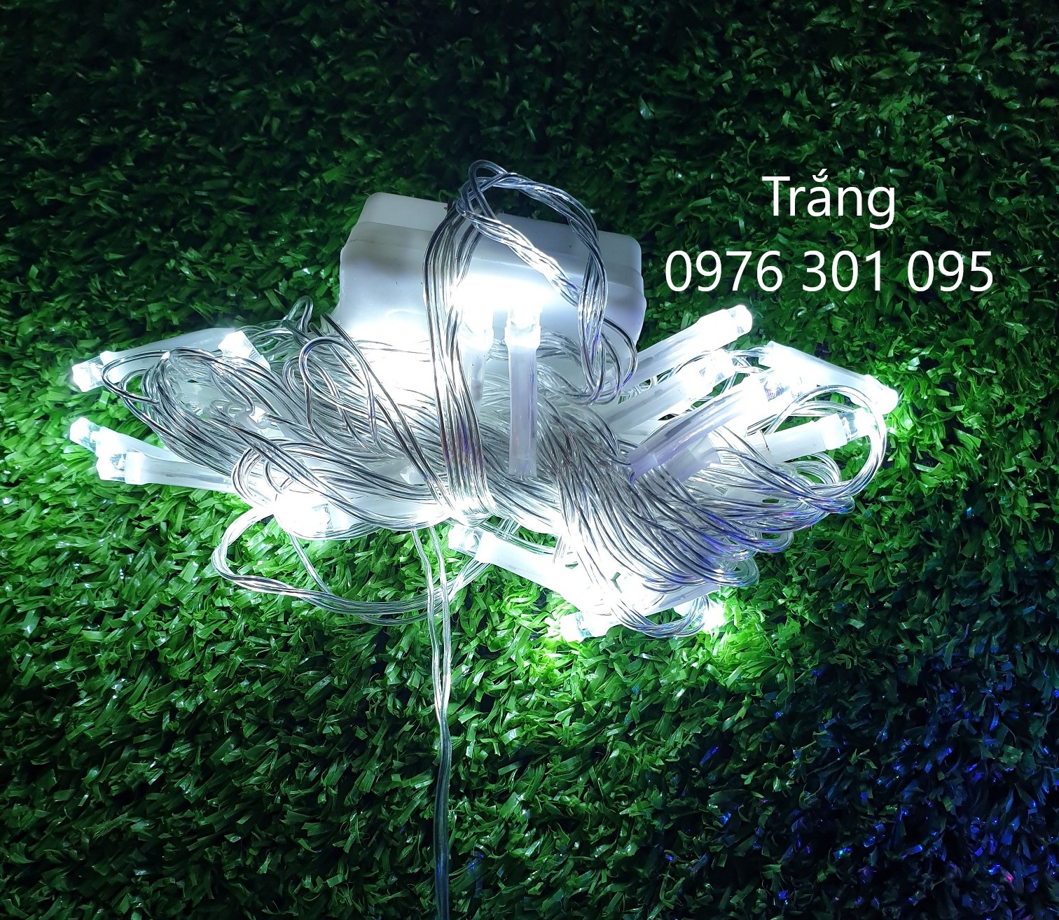 [Combo 2] 4m Flashing Led Light String for Christmas and New Year Decoration, Waterproof