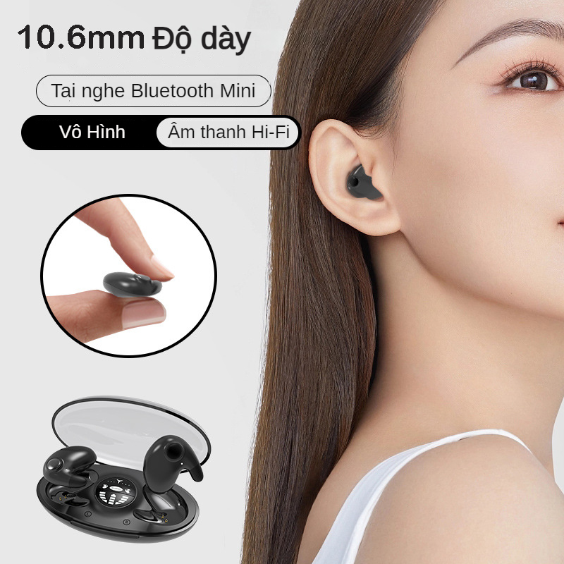 Tai Nghe Bluetooth Mới 2023 Chính Hãng Tai Nghe Nhét Tai Earbuds Mini Chống Ồn Chất Lượng Âm Thanh Hi-Fi Tai Nghe Kèm Micro Và Bộ Tai Nghe Power Case LED Hiển Thị Điện