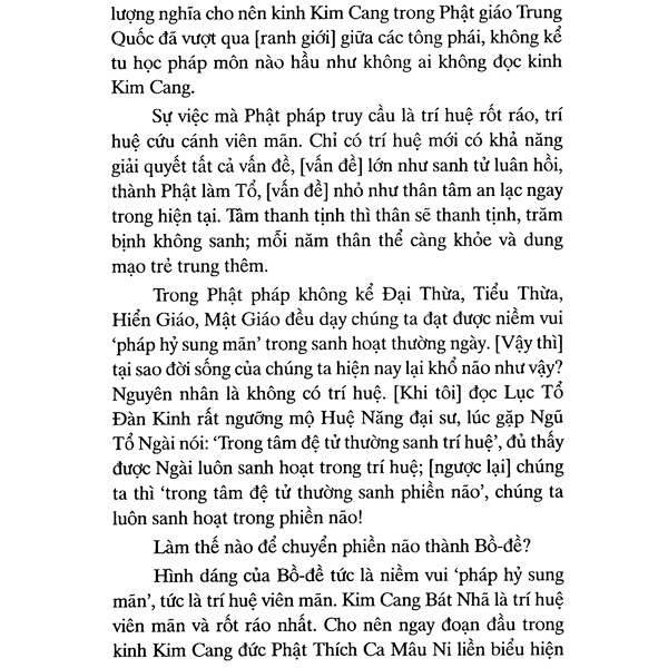 Sách - Kinh Kim Cang Yếu Nghĩa