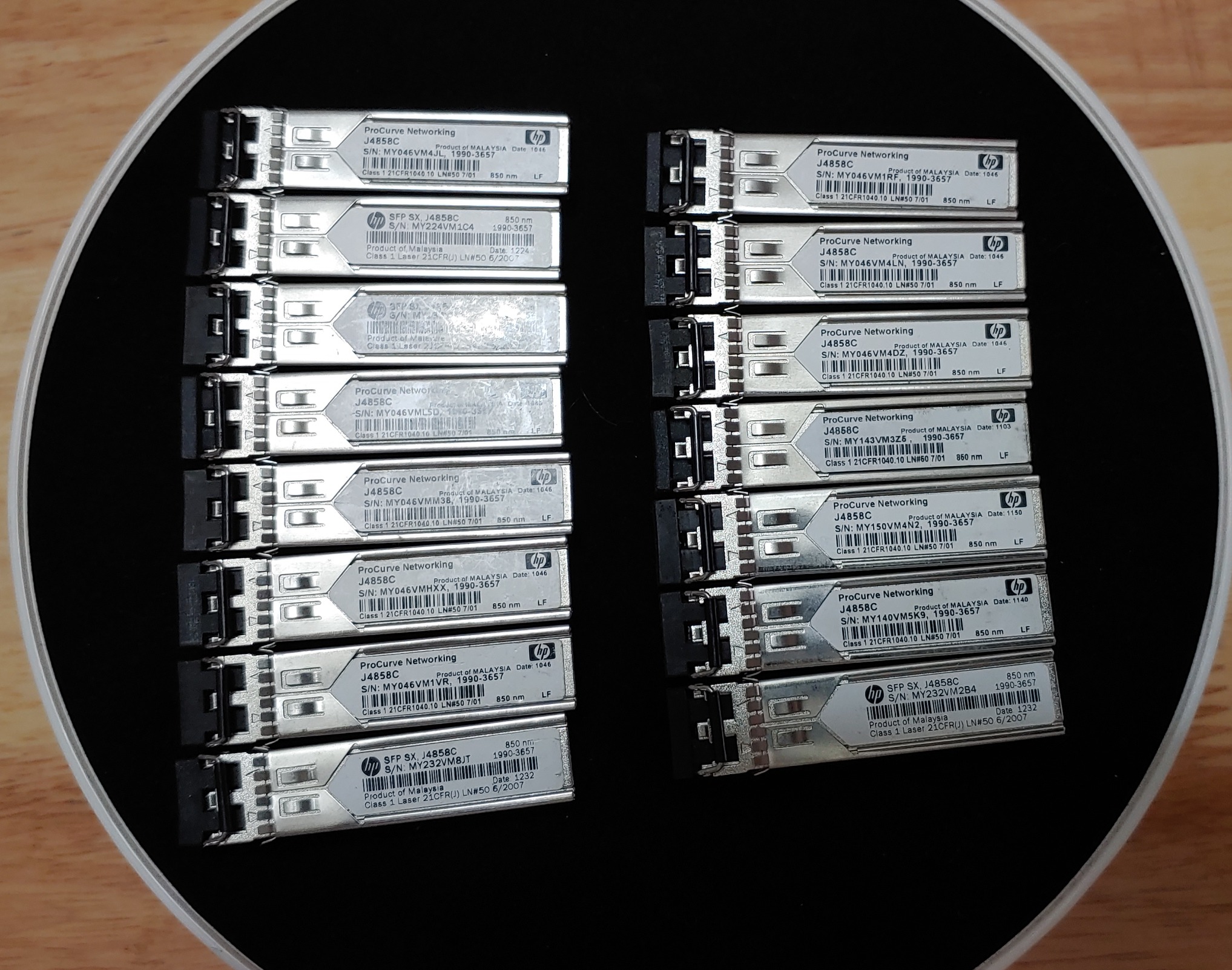 Module quang HP J4858C BASE SX SFP mới 98% Tray (BH 12 tháng)
