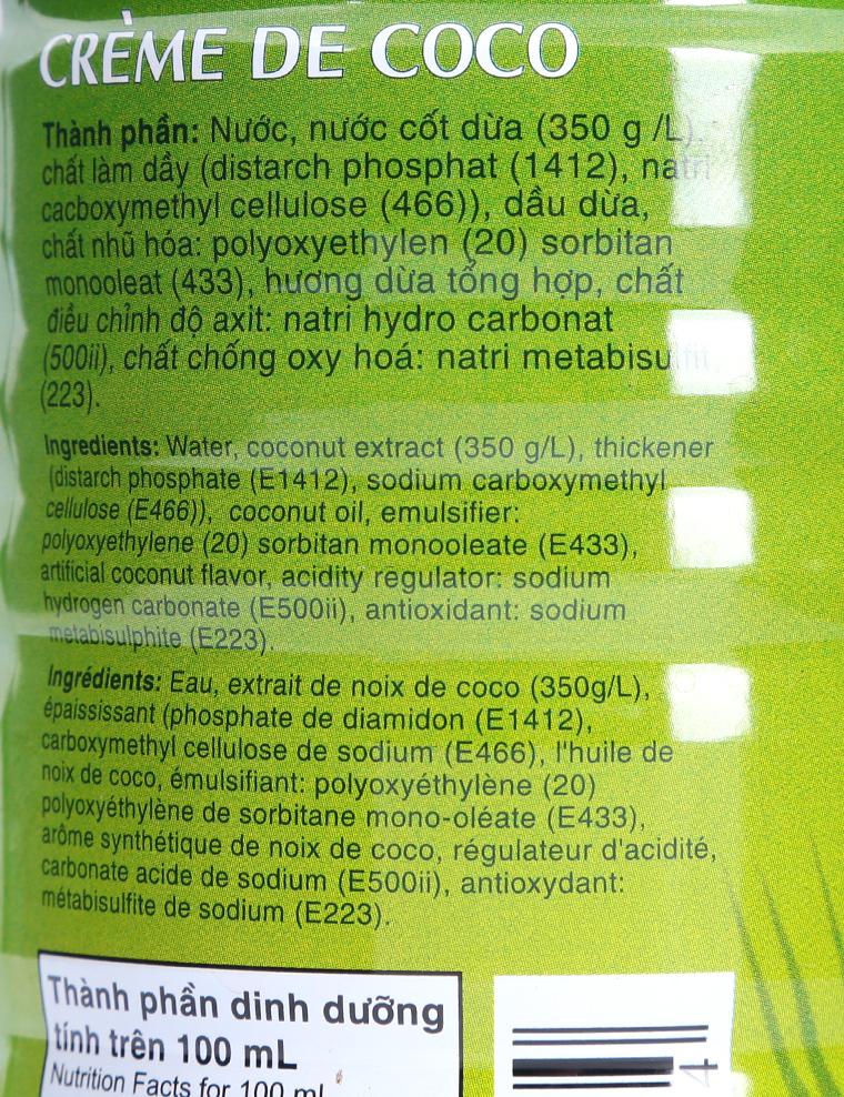 Nước Cốt Dừa Wonderfarm Lon 400ML - cốt dừa, nước dừa - Gia store