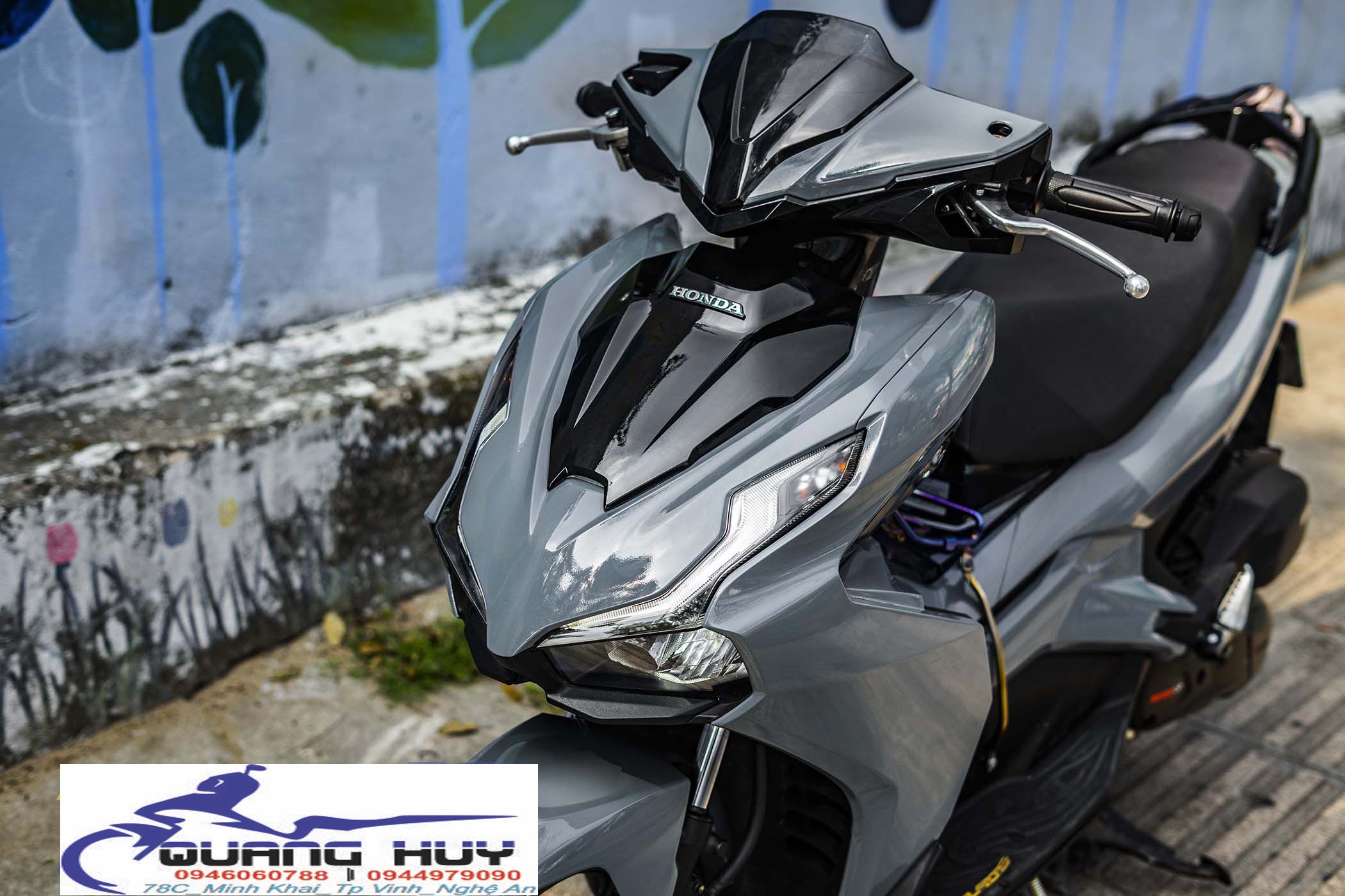 Tem Trùm Airblade Xám Xi Măng,Team Decal AB 2020
