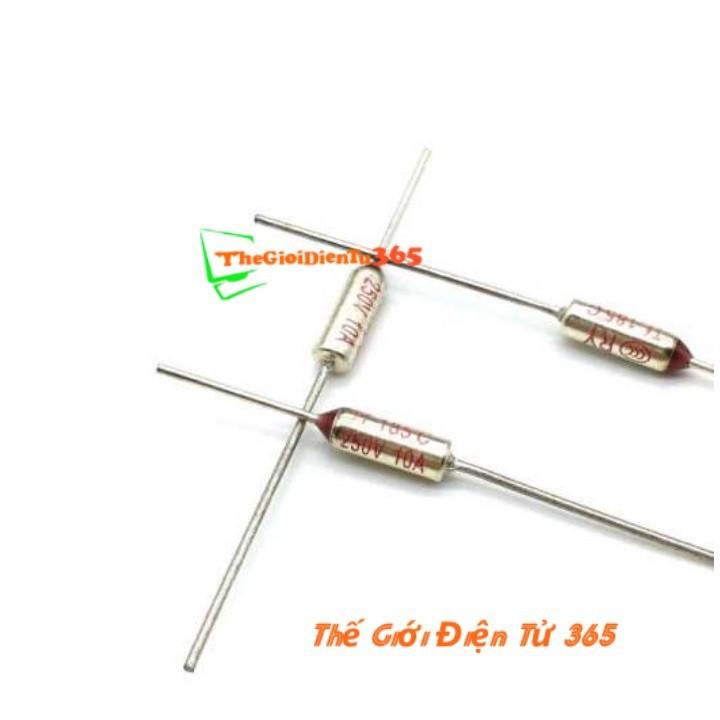 10 CẦU CHÌ NHIỆT NỒI CƠM ĐIỆN 10A 250VCC 185 ĐỘ