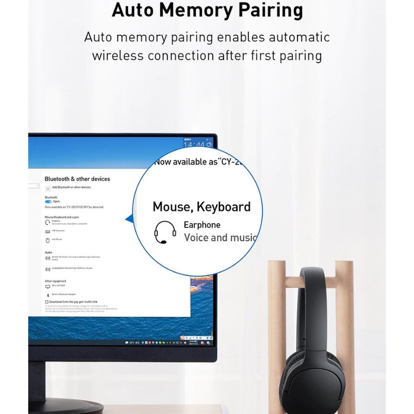 USB chuyển đổi phát Bluetooth 5.1 Baseus Wireless Adapter BA04 ZJBA000001